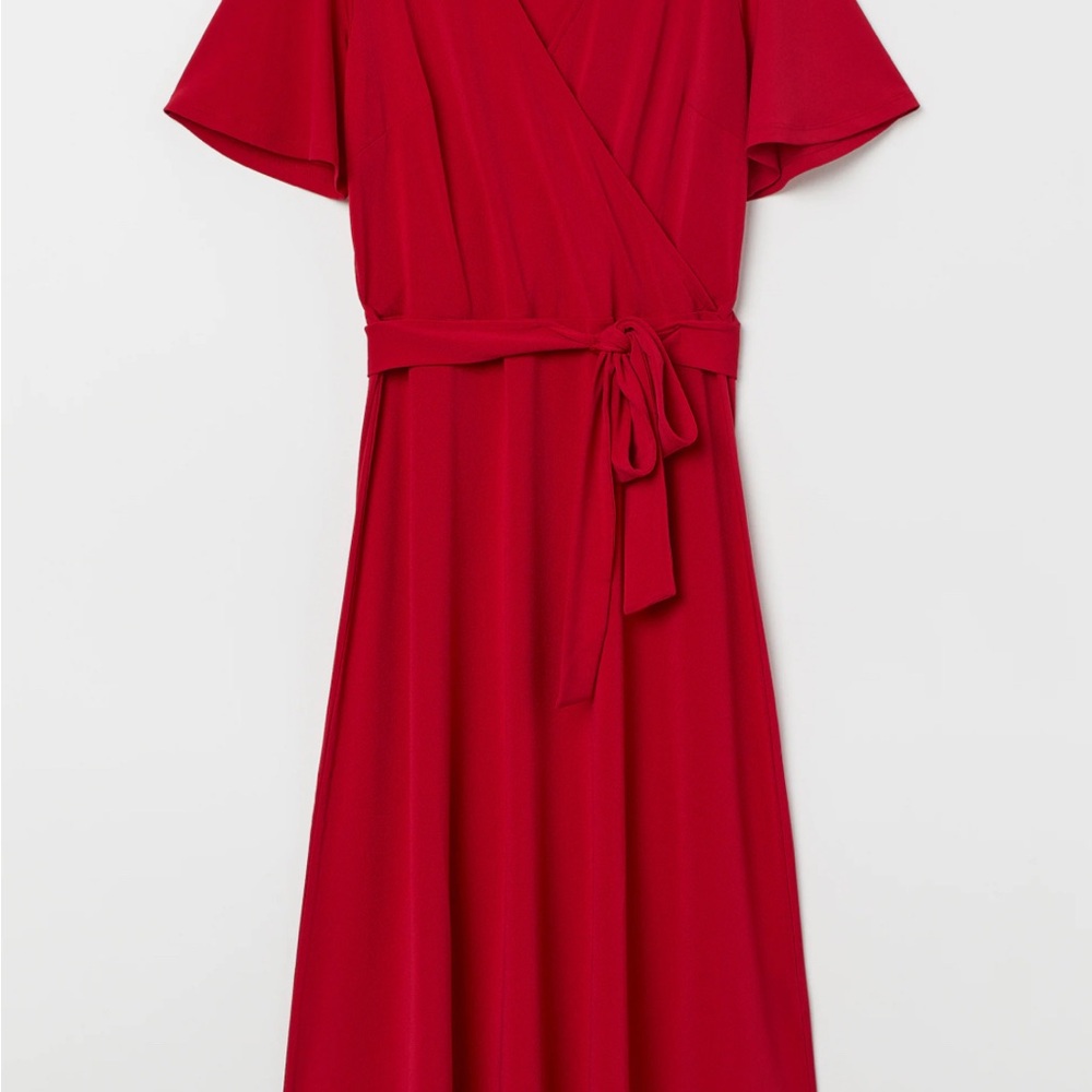 H&M V Neck Wrap Dress